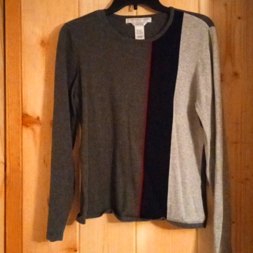 Black, Gray, and Red Women's Sweater.
